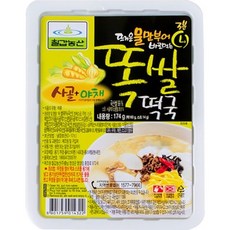 (동춘상회)칠갑농산 똑쌀떡국(물만부어서 3분)*12개(1BOX) 아이스박스+아이스팩