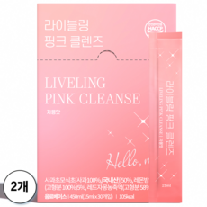 라이블링 핑크 클렌즈 450ml (15ml x 30포), 2개
