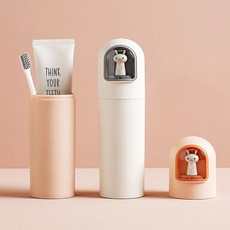 칫솔케이스 휴대용 예쁜 치솔 보관함, 1개