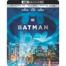 배트맨 1989 4K 울트라 HD + 블루레이 디지털 스틸북 UHD