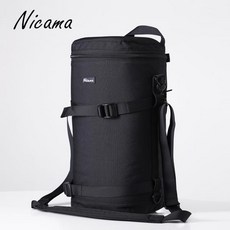 탐론 시그마용 두껍고 강한 망원 렌즈 파우치 가방 케이스 150-600mm 니콘 200-500mm 300mm 캐논 RF800mm, 01 Black, 1개