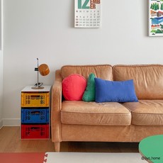 아이카사 박스 아파트먼트 수납박스 M 스틸 수납장, M 화이트