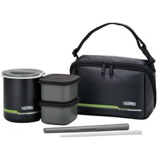 Thermos DBQ-502 MTBK 보온 도시락 약 매트 블랙, Thermos DBQ-502 MTBK 보온 도시락 ,, 1개