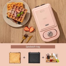 전기 샌드위치 메이커 타임드 토스터 베이킹 다기능 아침 식사 기계 타코야키 팬케이크 가정용 샌드위치 220V 600W