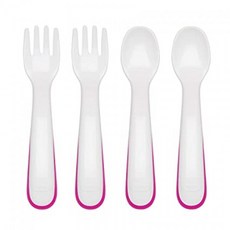 OXO Tot Fork and Spoon Training Set 핑크