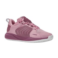 [ 1266722 ] K-Swiss Wome's Ultrashot 팀 테니스화 카메오 핑크/포도 넥타/화이트