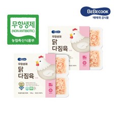 베베쿡 닭다짐육 1단계 2개, 180g