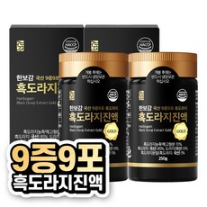 한보감 9증9포 흑도라지진액 골드, 250g, 1개입, 2개