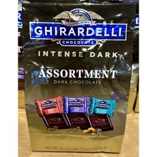 코스트코 Ghirardelli Dark Chocolate 기라델리 3가지 맛 다크 초콜릿 543.1g, 1개