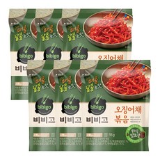 비비고 오징어채 볶음 55g x 6개