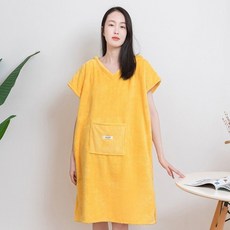 부드러움 코튼 성인 목욕 가운 운동 흡수 어른 휴대용 후드 수영 타월 착용감