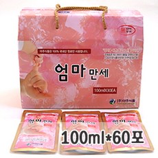 아주식품 엄마만세 100ml 60포 산후식품 무방부제