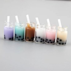 귀여운 미니어처 인형의 집 슈퍼마켓 음식 간식 미니 케이크 와인, 8.8pcs