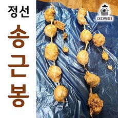 100% 자연산 강원도 정선 송근봉 1kg 직접 채취하고 다듬은 송금봉