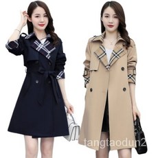 봄가을 여성 트렌치코트 정장자켓 코트 바람막이 점퍼