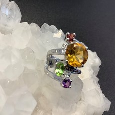 천연페리도트반지