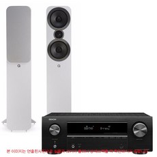 데논 AVR-X550BT+Q어쿠스틱 Q3050i 스피커 패키지, 오디오