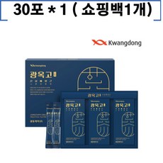 광동제약 광옥고스틱 산삼배양근 30포 + 쇼핑백, 1개, 300g