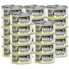 보레알 캔 캣 고양이 그레인프리 칠면조+송어 156g x 24캔