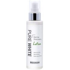 빅 그린 퓨어 화이트 더마 2 리커버리 로션 4.0oz 하이 드레이팅 딥 모이스춰 라이징 pH 밸런스드 시어 버터 스킨 컨디셔, 1