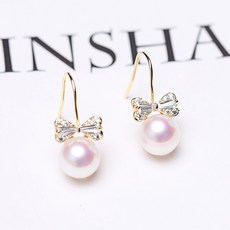 해수진주원터치귀걸이