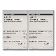 여에스더 글루타치온 다이렉트 3X (325mg X 30매), 30회분, 9.75g, 2개