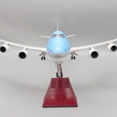 니하오구매대행 1:150 대한항공 보잉 747-8 비행기 여객기 모형 피규어 다이캐스트, 기본형