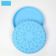 고무 파괴 불가능애완 동물 전단지 강아지 비행 디스크개가 볼 있, 1.파란, 1개