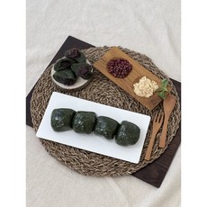 밥알쑥떡