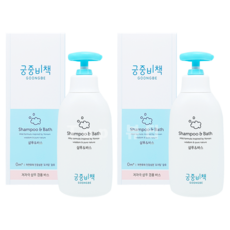 궁중비책 샴푸앤바스 350ml 1+1 아기바디워시 유아샴푸 베이비샤워, 2개