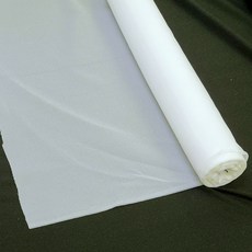 실크심지 접착심지 얇은심지, 1세트, 화이트 5yard (450cm) 5개, 화이트