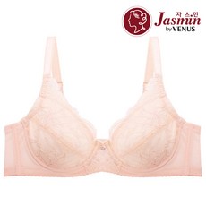 (비너스by자스민)플라워 레이스 홑겹 자수 브라 JBR1254