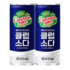 코카콜라 캐나다 드라이 클럽소다, 250ml, 1개