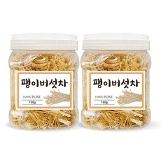 좋은아침 국내산 말린 팽이버섯차 150g 대용량, 2개