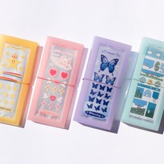 네컷 사진 앨범 보관 파일 바인더 씰스티커 티켓 홀더, 네컷사진(씰스티커) 민트40매