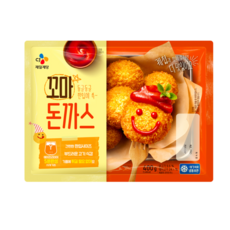 CJ 꼬마 돈까스 400g, 2개 - 아기돈까스