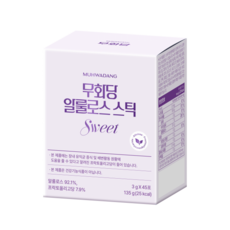 무화당알룰로스 [무화당] 설탕대체제 알룰로스 스틱 1box (3g x 45포) 135g 1개