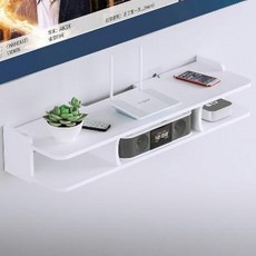 셋톱박스 숨기기 벽걸이tv 선정리 셋탑박스 정리함 벽콘센트가리개 거치대 TV헤드박스, 01 화이트 덧장