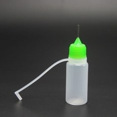 득템마켓 소분공병 담뱃진 주유 10ML 아니 투명 PE 블랙 첨가 소프트 기름 방울 칼라 침식 주사기 분장, 베이스그린 10M 칼라 L바늘구멍 오