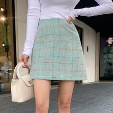 떳다그녀 (울30%)로에 울 트위드 미니 스커트