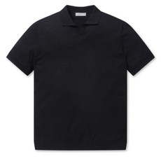 워셔블슬릿넥반팔스웨터