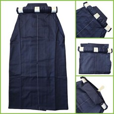 검도 용품 성인 남녀 공용 일본 복장 대중화 소개 추천 제품, 52) Blue Hakama - For height 1 - 일본검도호구