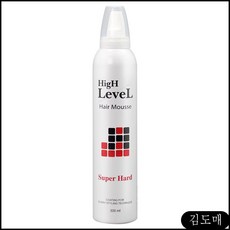 KDM 하이레벨 슈퍼하드 헤어 무스 300ml, 김도매 1