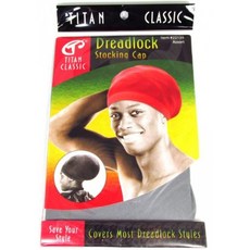 타이탄 클래식 Dreadlock 스타킹 모자 그레이 Kufi 모자 rasta 아프리카 두껍고 얇은. 스판덱스 두건 터번 보닛 하나, 단일상품