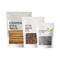 그린팟 뱅쇼재료 계피스틱200g 팔각향120g 정향120g
