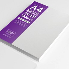 삼화제지 고급 랑데뷰지 105g~240g 캘리그라피 인쇄용지, 100매, 130g A4