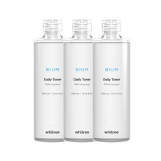 화이트리 비움 자작나무추출 아쿠아씰 파하 토너 300ml / 약산성 세라마이드 스킨, 3개, 3개