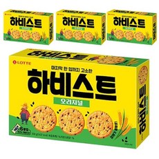 롯데제과 하비스트 오리지널 300g, 4개