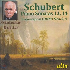 [CD] Sviatoslav Richter 슈베르트: 피아노 소나타 13 14번 즉흥곡 (Schubert: Piano Sonatas D664 D784 D899)
