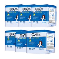  뽀야뽀야 20매6팩(120매)/대형견패드/애견화장실패드/애견배변패드/애견위생패드/강아지패드/위생매트 추천 